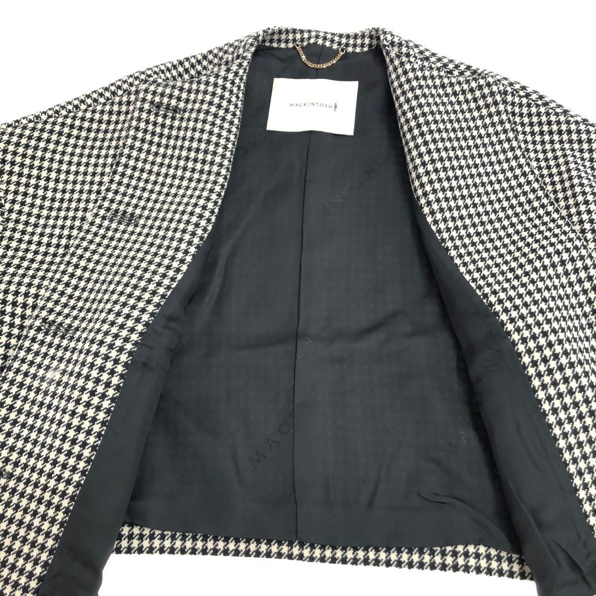 MACKINTOSH マッキントッシュロンドン ハンビーノーカラージャケット