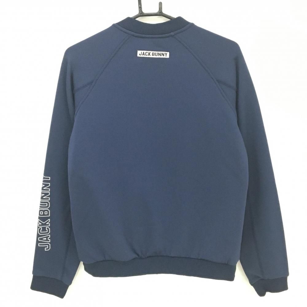 ジャックバニー 中綿切替ジャケット ネイビー キルティング 胸元