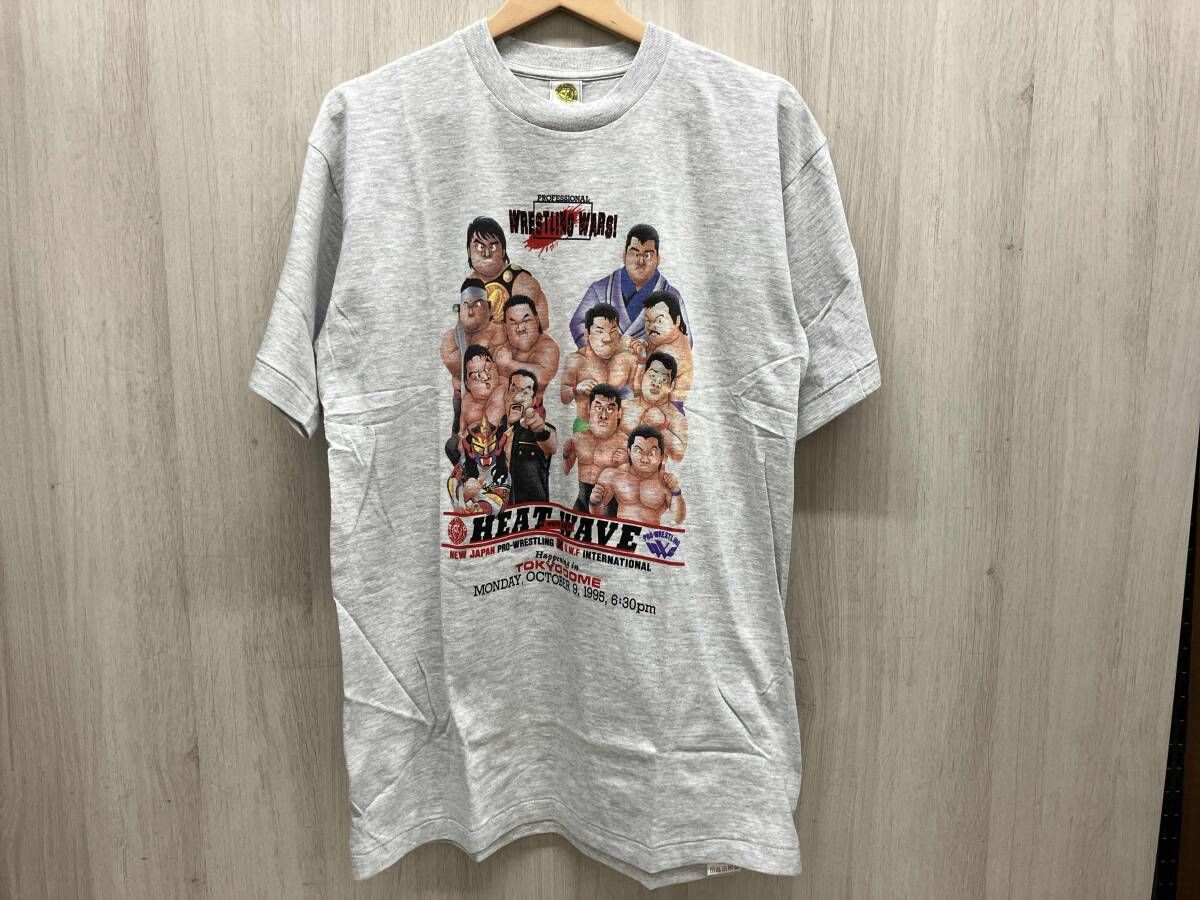 95`s 新日本プロレス U.W.F 1995 東京ドーム Tシャツ グレー - メルカリ