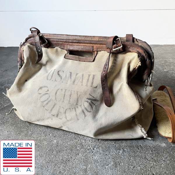 USメール　キャンバス　レザー usmail 激レア　ヴィンテージバッグ USメール キャンバス レザー usmail 激レア ヴィンテージバッグ US
