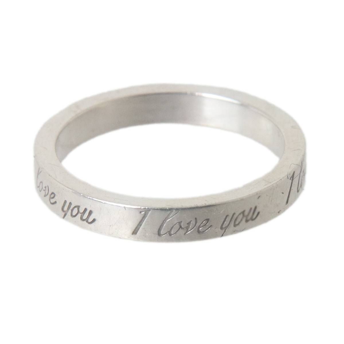 Tiffany&Co. / ティファニー ノーツ アイラブユー リング I love you