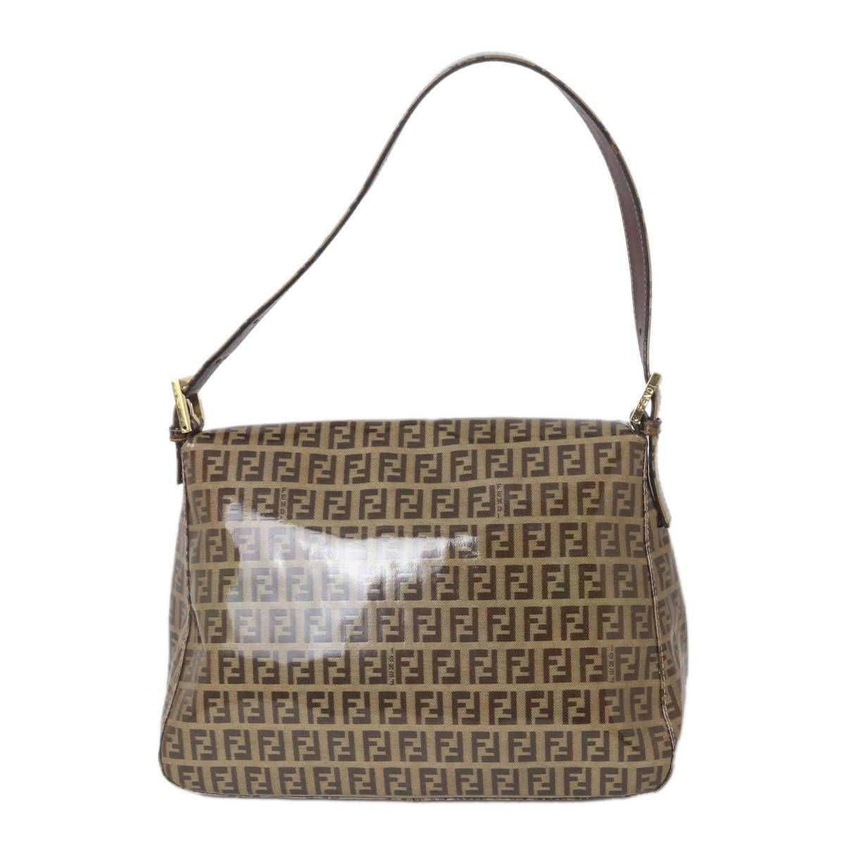 FENDI/フェンディ マンマバケット エナメル ワンショルダーバッグ