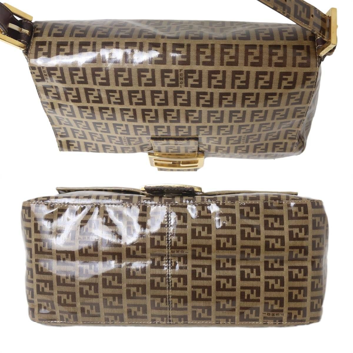 FENDI/フェンディ マンマバケット エナメル ワンショルダーバッグ