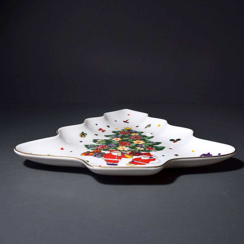 前畑陶器 UTUWAKAN うつわかん 冬が来る前にクリスマスプレート 送料