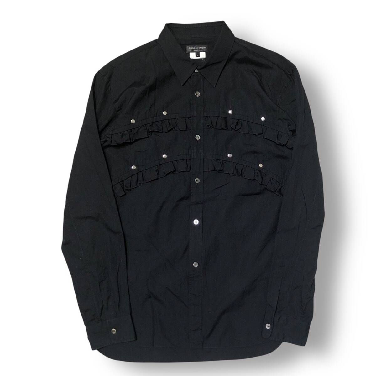 16aw COMME des GARCONS HOMME PLUS frill long sleeve shirt