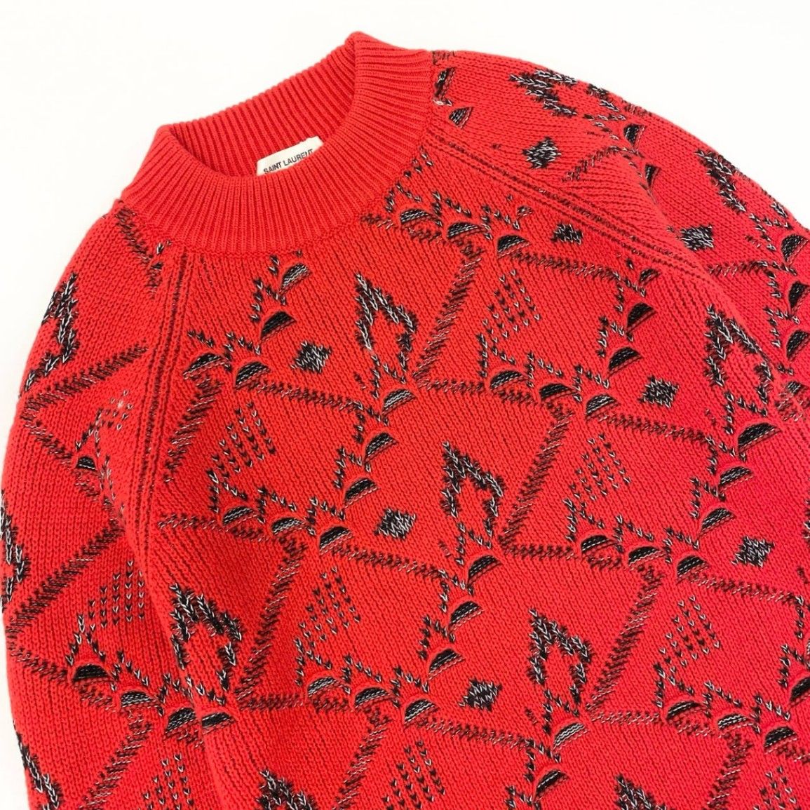 27L1 SAINT LAURENT PARIS サンローラン パリ カシミヤ混 18AW