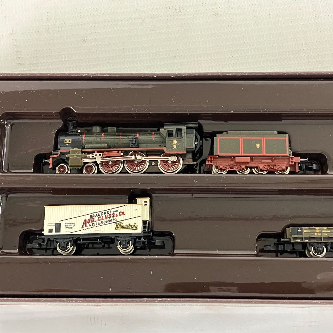 メルクリン mini-club 8130 蒸気機関車 貨車 セット 鉄道模型 Z 中古
