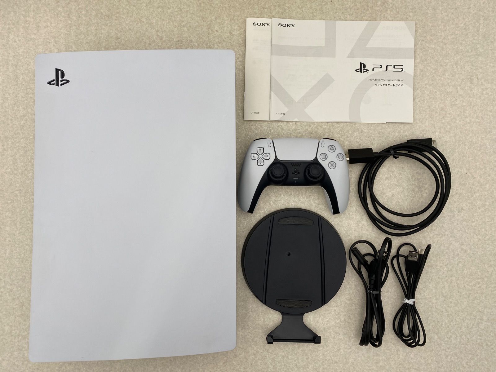 PlayStation 5 デジタル エディション CFI-1200 B 01 動作品