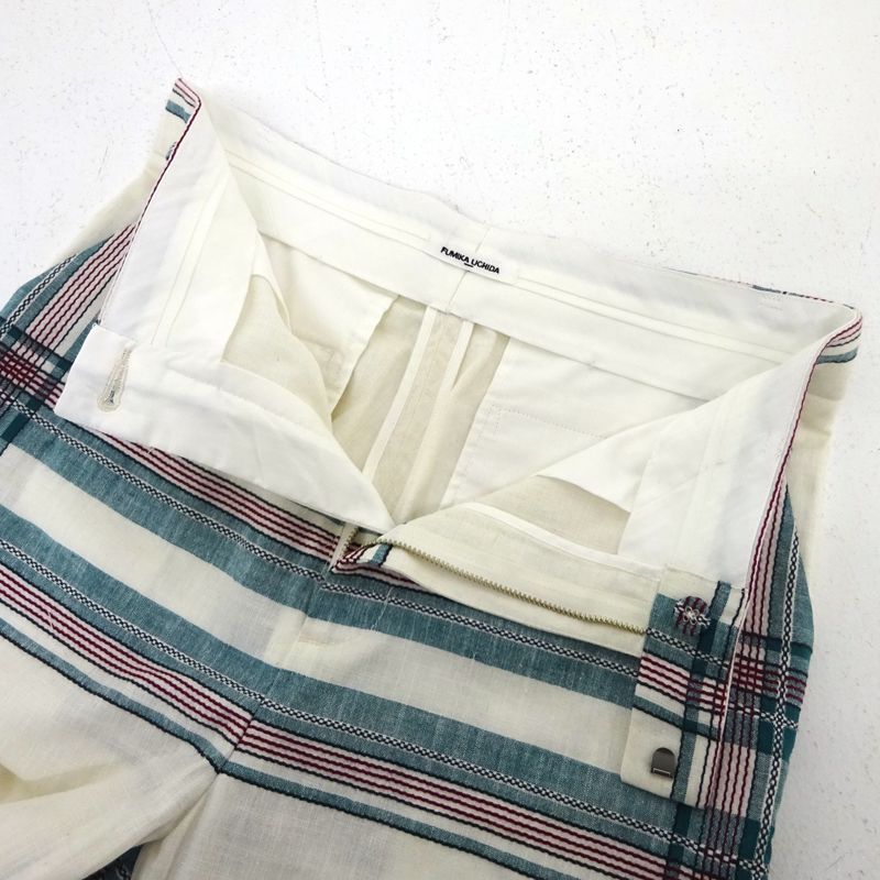 三重店】FUMIKA UCHIDA HANDKERCHIEF STRAIGHT SLACKS スラックス