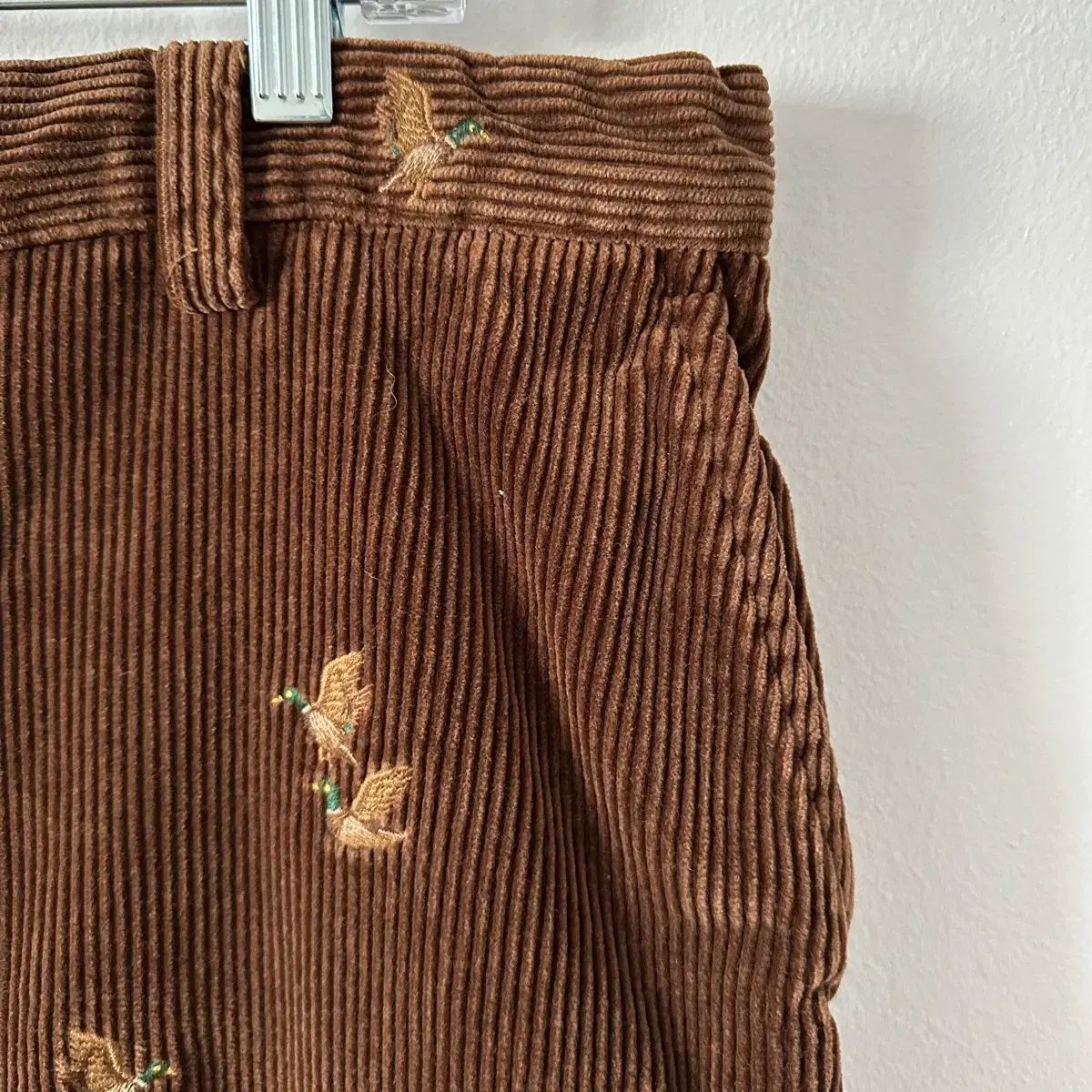 24 POLO ラグビー コーデュロイ パンツ 34 32 ブラウン ハンティング エンボス