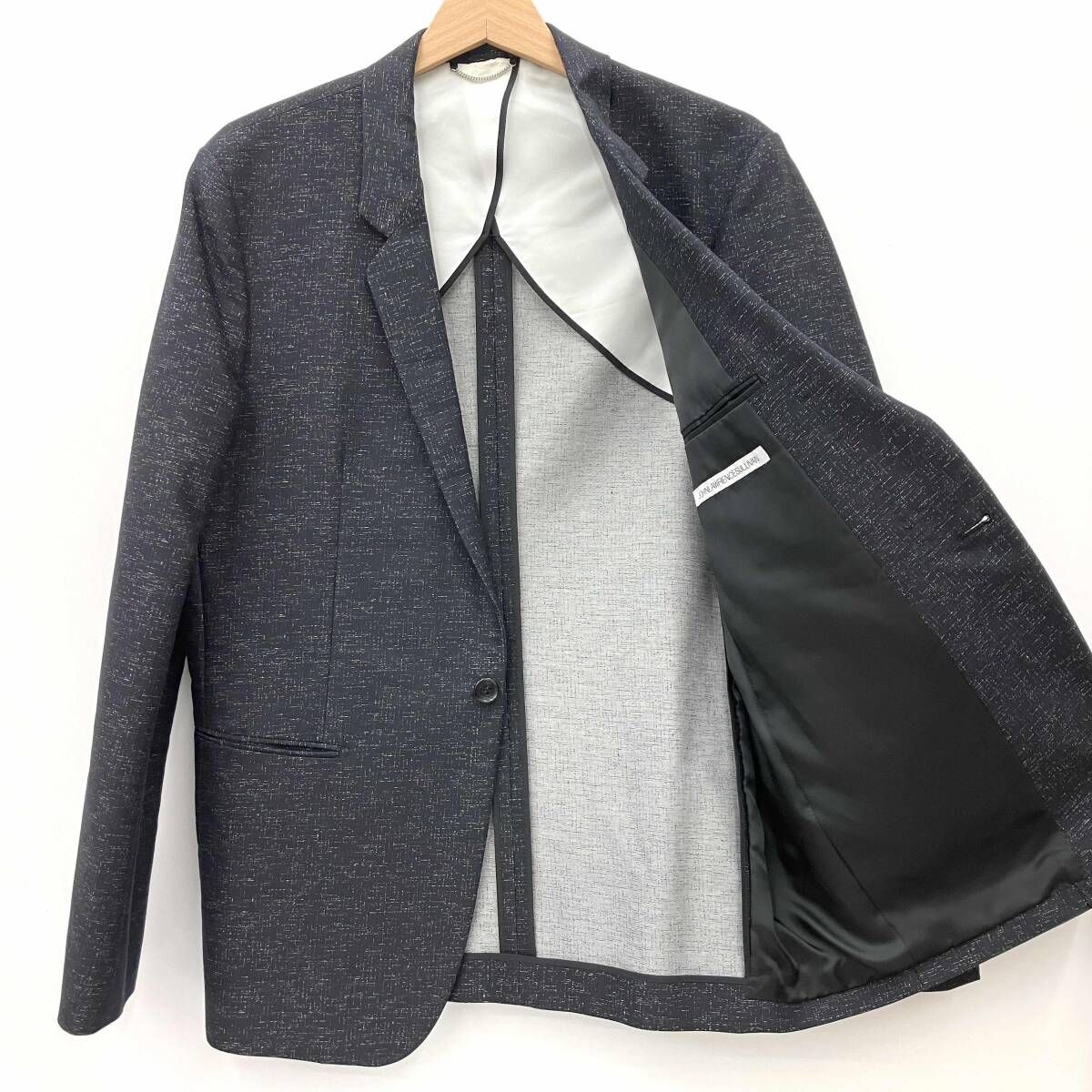 希少ジョンローレンスサリバン セットアップ ドーメル社 シルク混