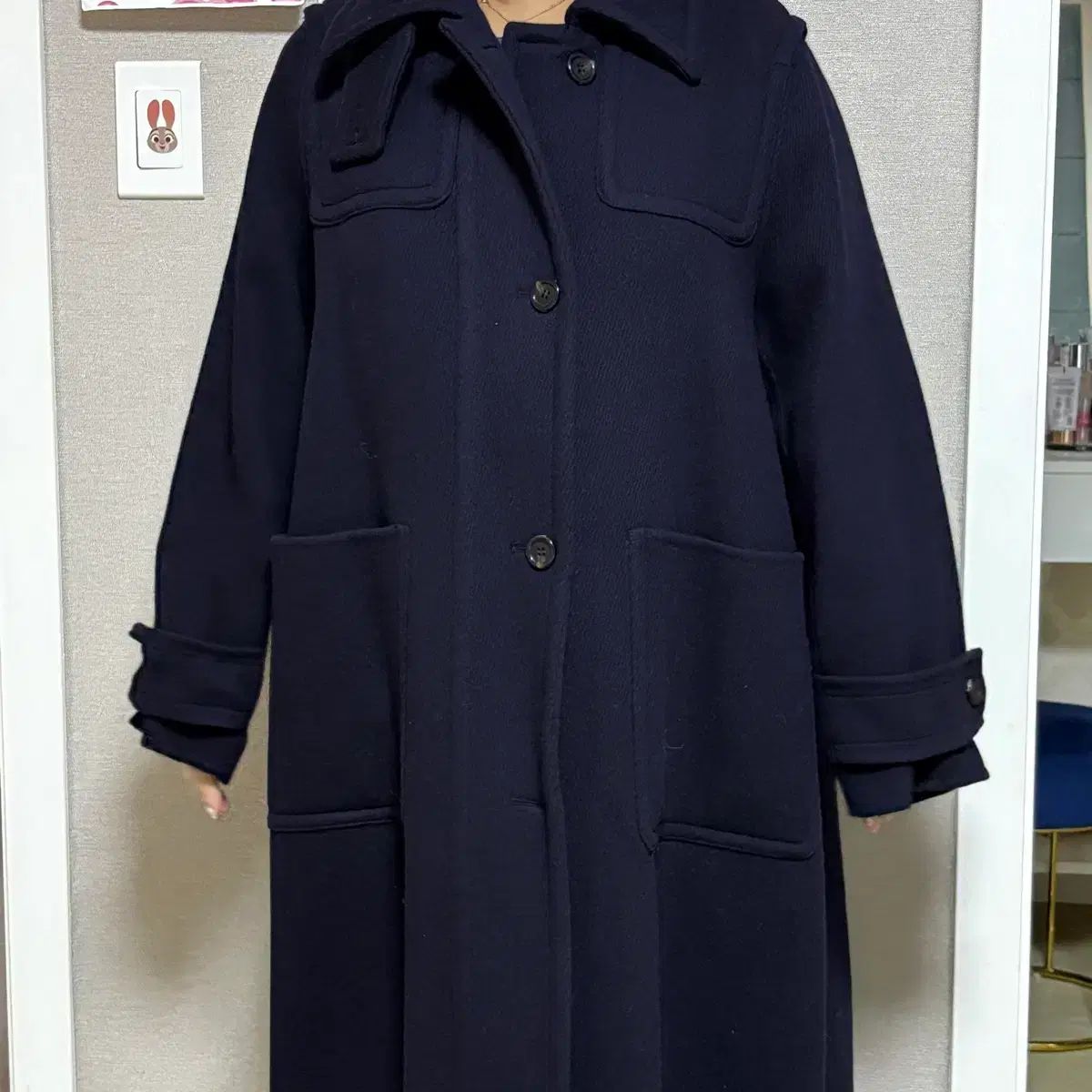 STUDIO TOMBOY スタジオトムボーイ ロング コート ネイビー