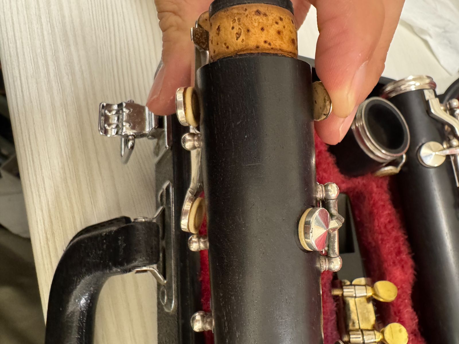 YAMAHA YCL-452 クラリネット 木製 管楽器 B♭ B45マウスピース付