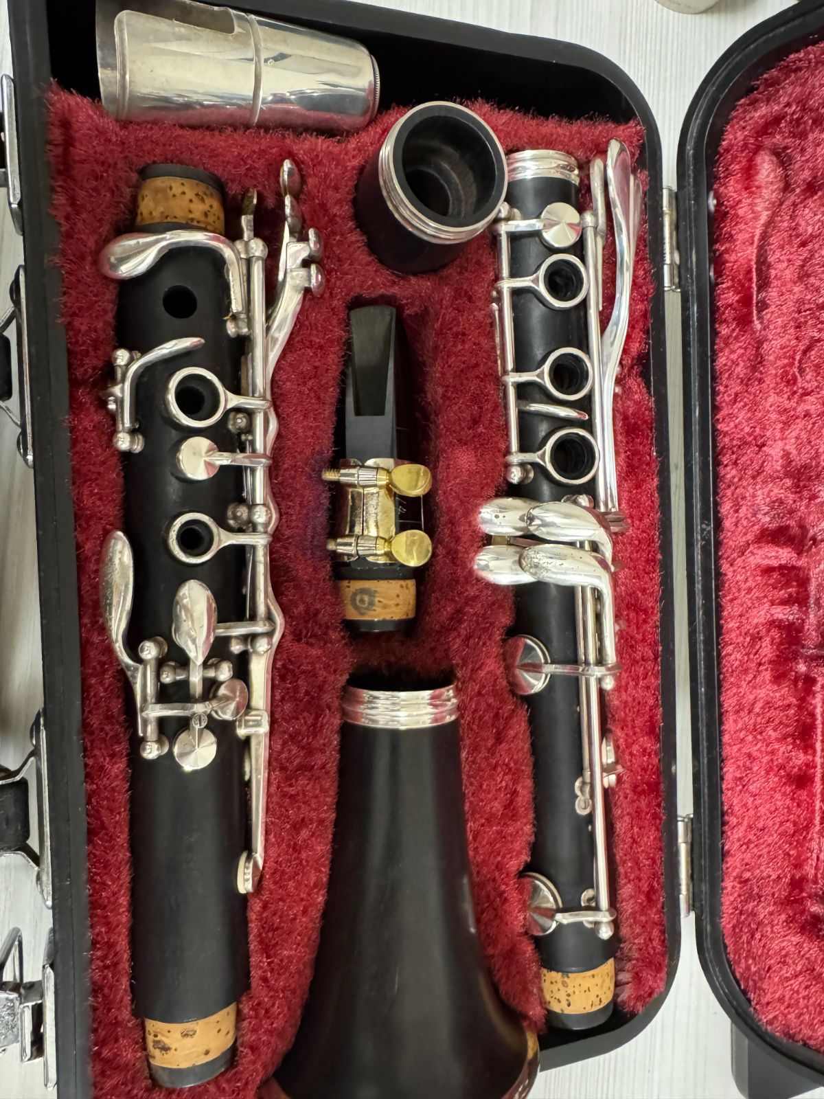 YAMAHA YCL-452 クラリネット 木製 管楽器 B♭ B45マウスピース付