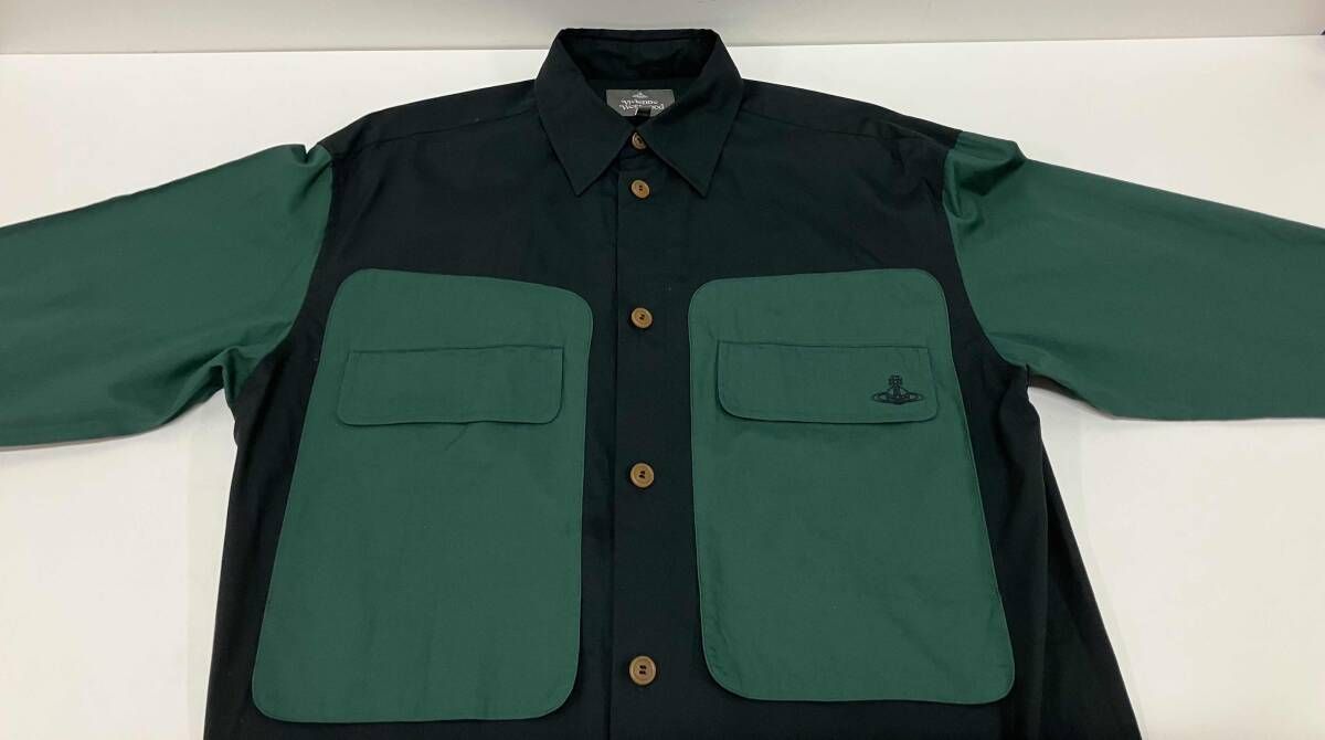 ヴィヴィアンウエストウッドの長袖シャツ VIVIENNE WESTWOOD MAN ヴィヴィアンウエストウッドマン ロングシャツ