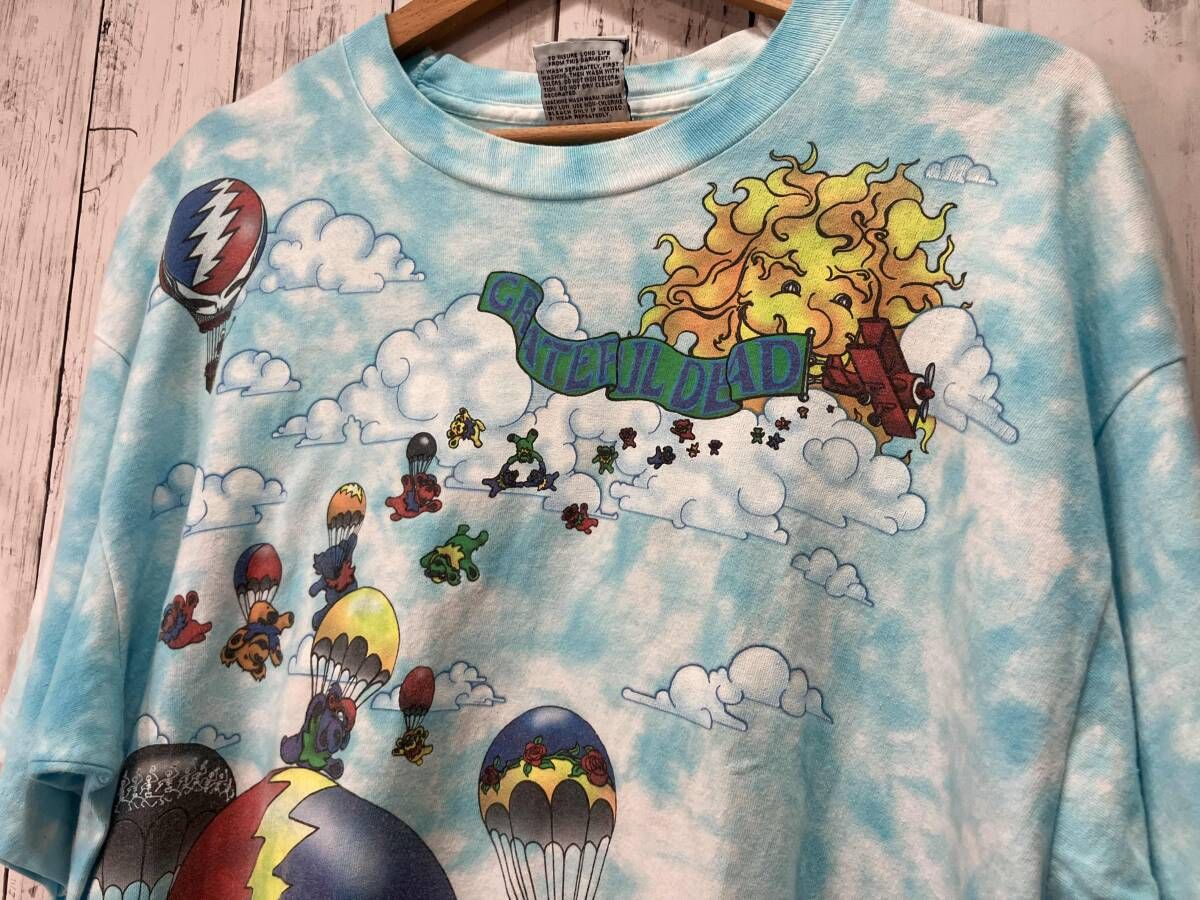 90 s LIQUIDBLUE GRATEFULDEAD 半袖Tシャツ リキッドブルー グレイトフル デッド バンドTシャツ バンT ヴィンテージ