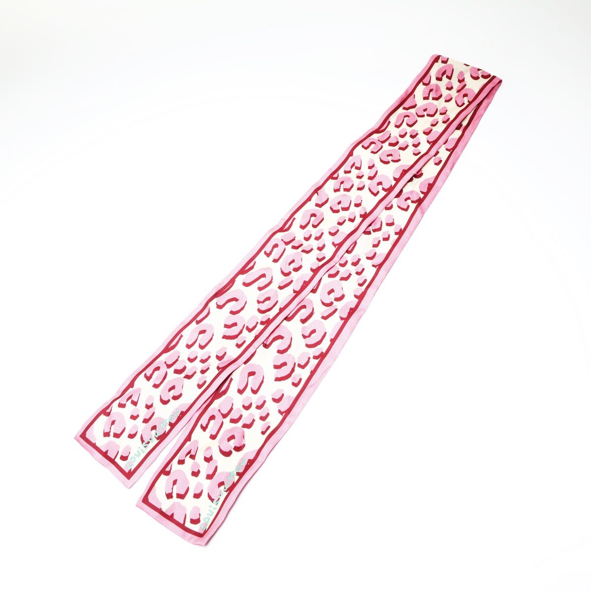 【メルカリ便】ルイヴィトン　シルクスカーフ　リボン　バンダナ LOUIS VUITTON ルイ・ヴィトン スカーフ バンドー スカーフ リボン