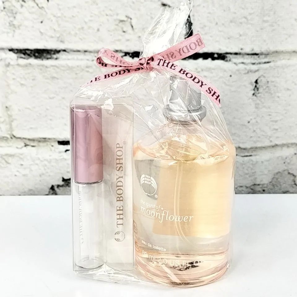 THE BODY SHOP D 12 A-4 60 ml spirit of moon flower ザ ボディショップ スピリット オブ ムーンフラワー EDT オードトワレ SP スプレー 香水 フレグランス アトマイザー付き