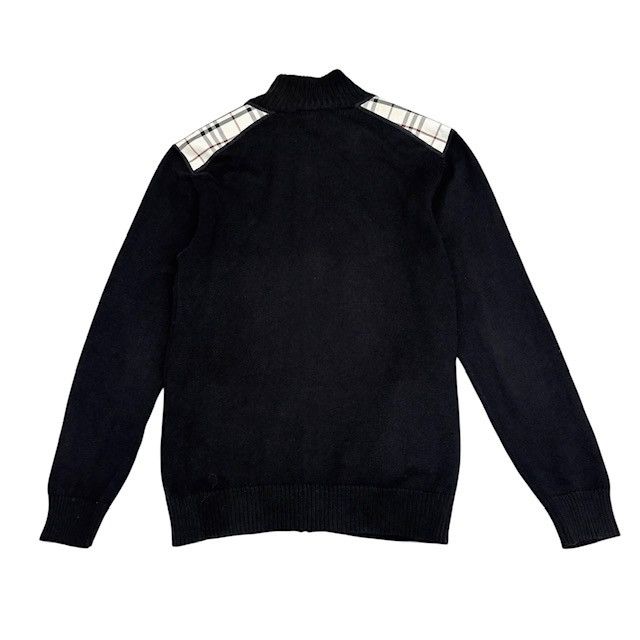 古着 バーバリーブラックレーベル ドライバーズニット カーディガン