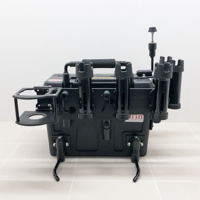 タナハシ カスタムロッドスタンド 5本組 カスタムドリンクホルダー付き プラノタックルボックス 86229-007