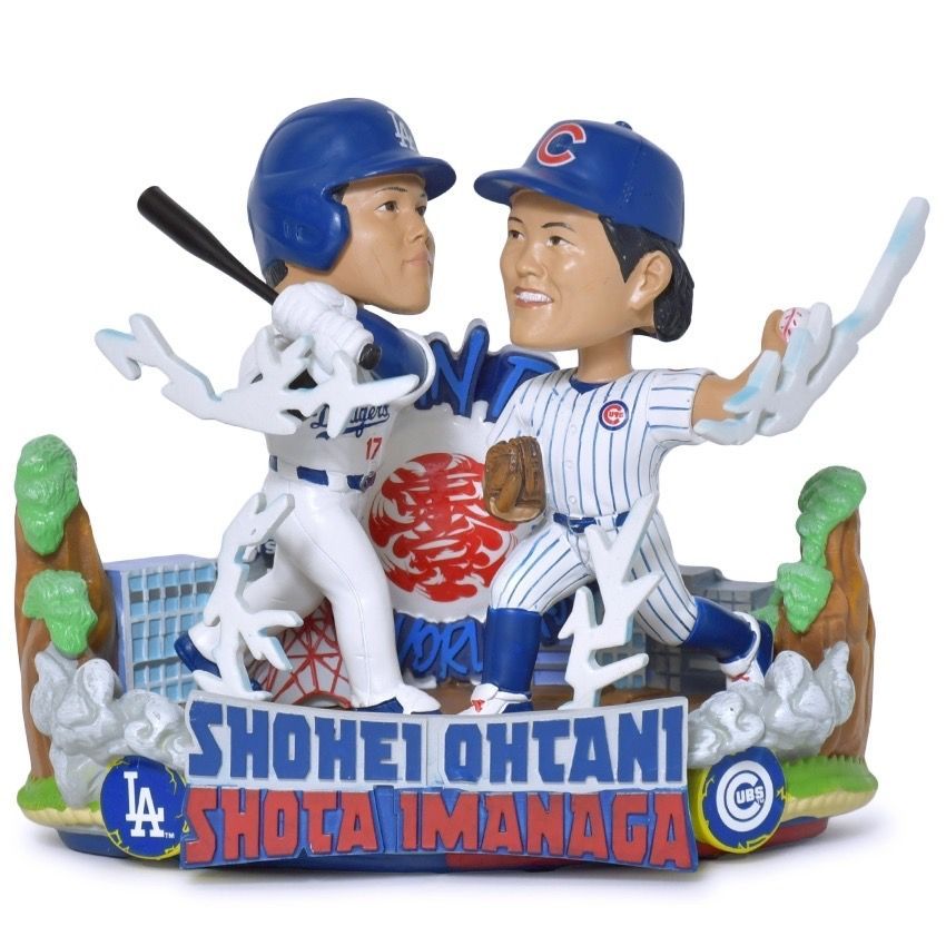 限定150個】大谷翔平 今永昇太 ボブルヘッド コラボ 2025 FOCO 東京
