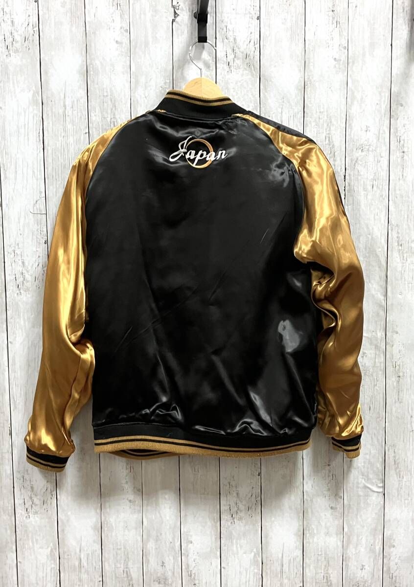 絡繰魂 粋／スカジャン/Embroidery Souvenir Jacket/九尾 極 刺繍 和柄