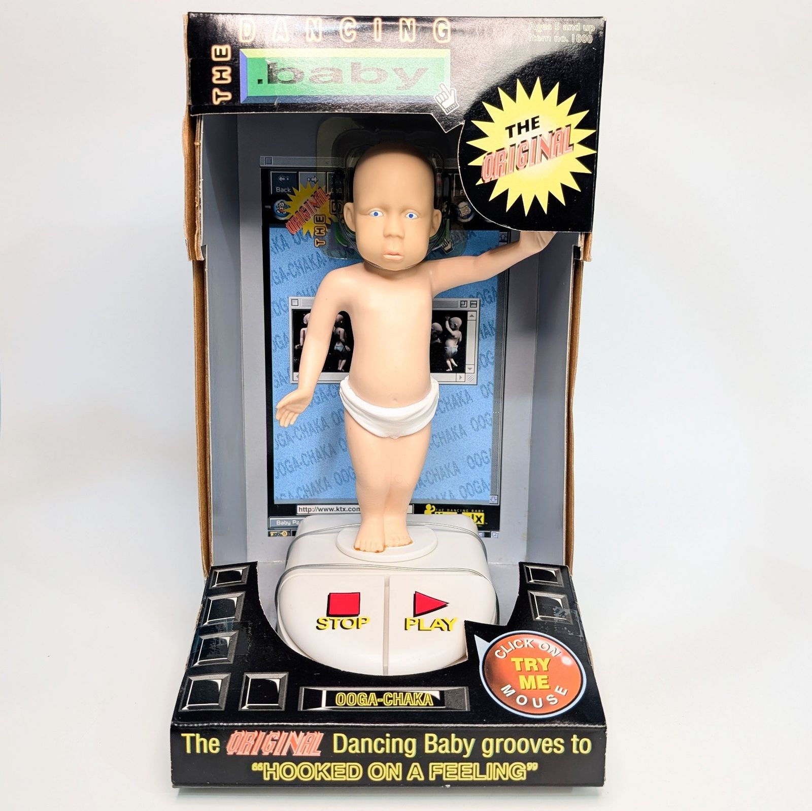 ダンシングベイビー THE DANCING baby フィギュア レトロ ジャンク