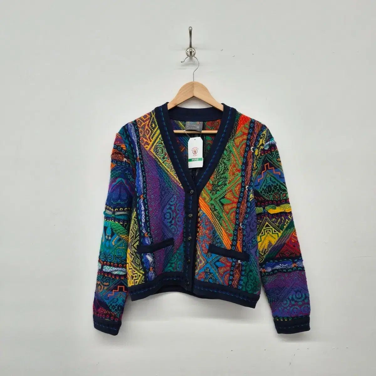 COOGI マルチカラー 3Dニットカーディガン ユニセックス S 【公式通販】