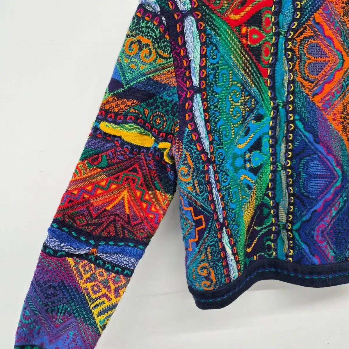 COOGI マルチカラー 3Dニットカーディガン ユニセックス S 【公式通販】