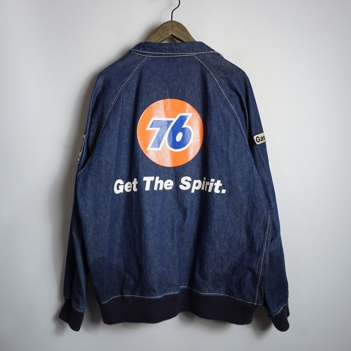 76 Lubricants セブンティーシックス ルブリカンツ デニム ハリントン