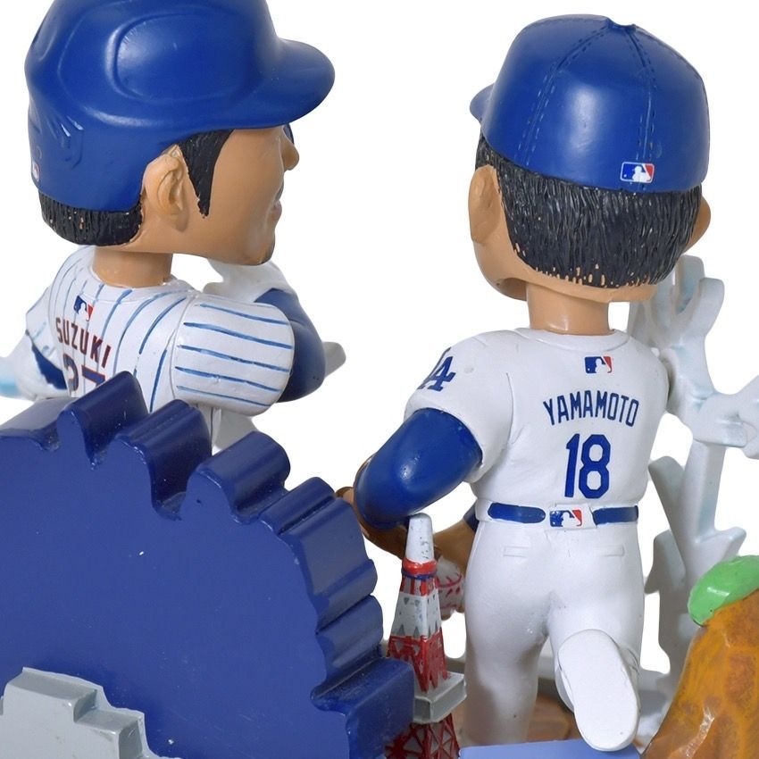 限定150個】山本由伸 鈴木誠也 ボブルヘッド コラボ 2025 FOCO 東京