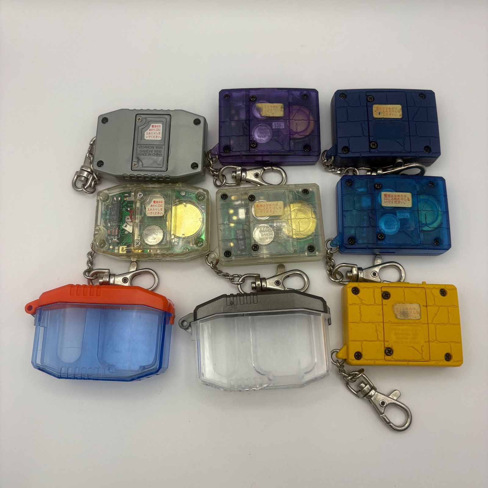 K 4011 デジモン 7点セット D-1 ペンデュラム クリア デジタルモンスター