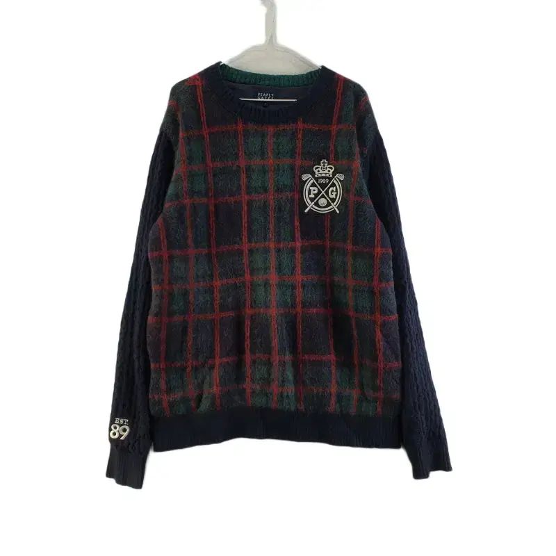 パーリーゲイツ　セーター パーリーゲイツ メンズ 7SIZE ネイビー CHECK ニット K8771 - メルカリ