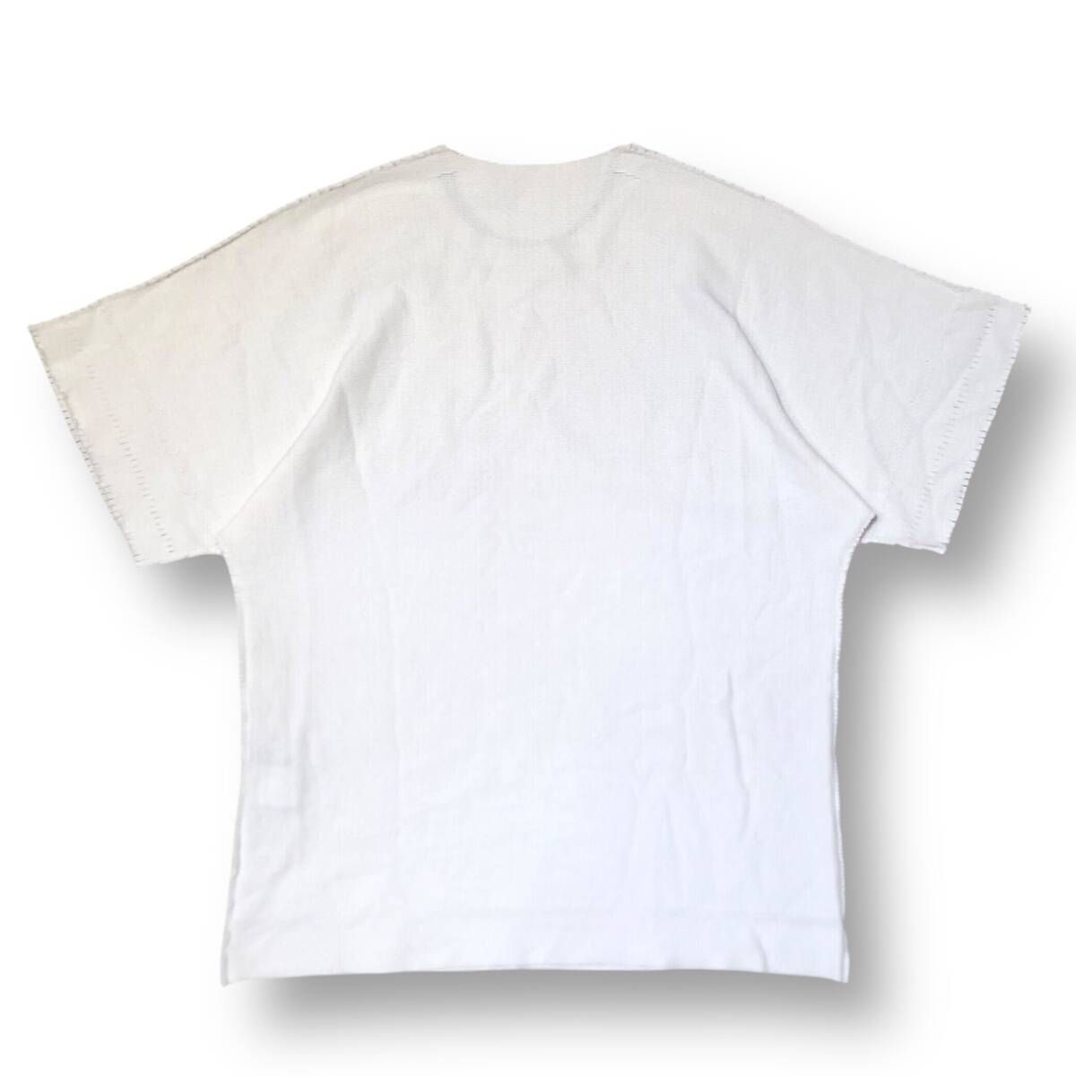 【新品未使用】イッセイミヤケ　a-poc able 　半袖トップス　ホワイト 24ss A-POC ABLE ISSEY MIYAKE TYPE-A 001 WHITE size 1 半袖Tシャツ