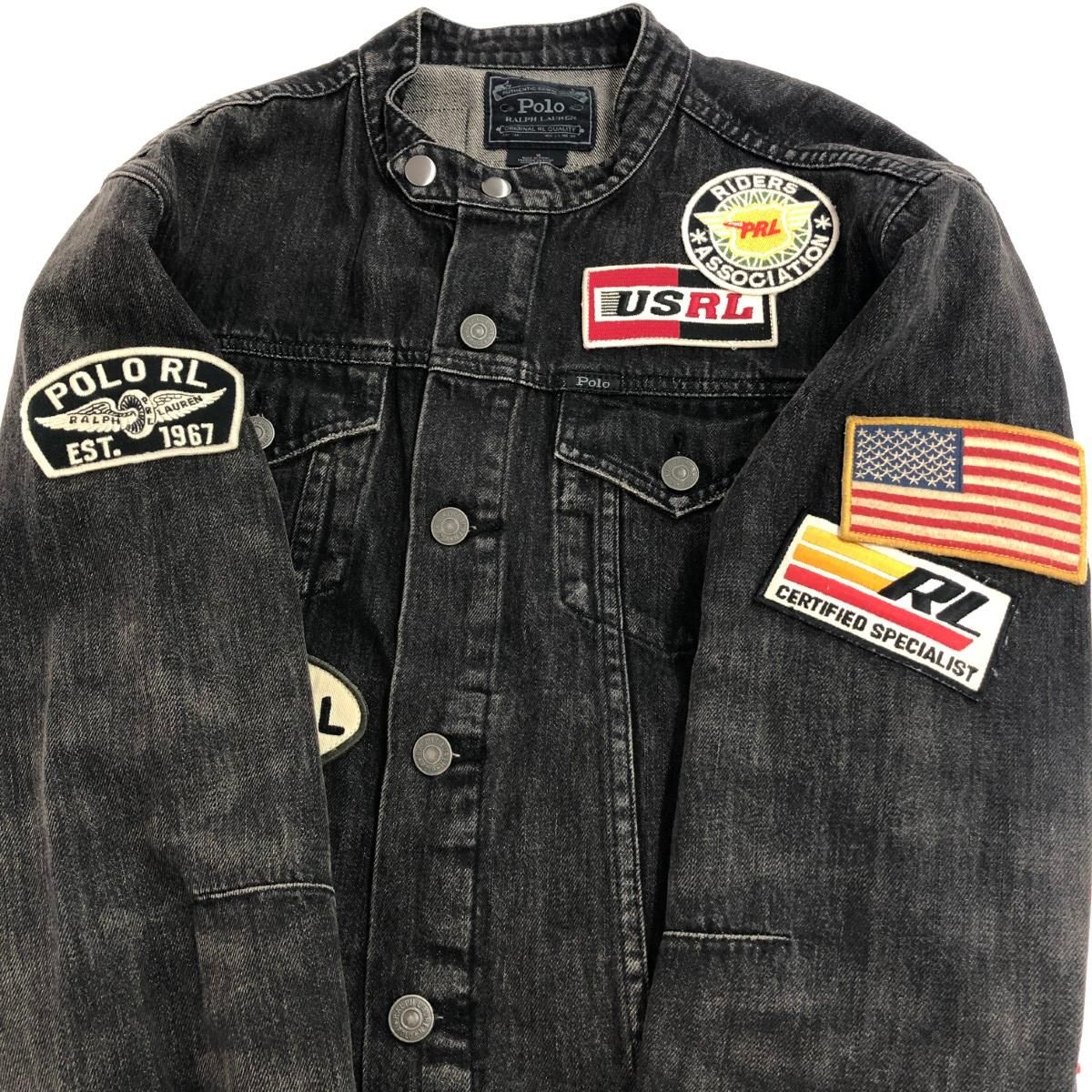 POLO 卸売 RALPH LAUREN ポロラルフローレン ワッペンMOTOカットオフ