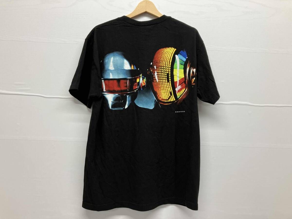 Geeks rule ギークスルール BLK 黒 半袖Tシャツ DAFT PUNK ダフトパンク T SHIRT 01 サイズ L 綿100 夏