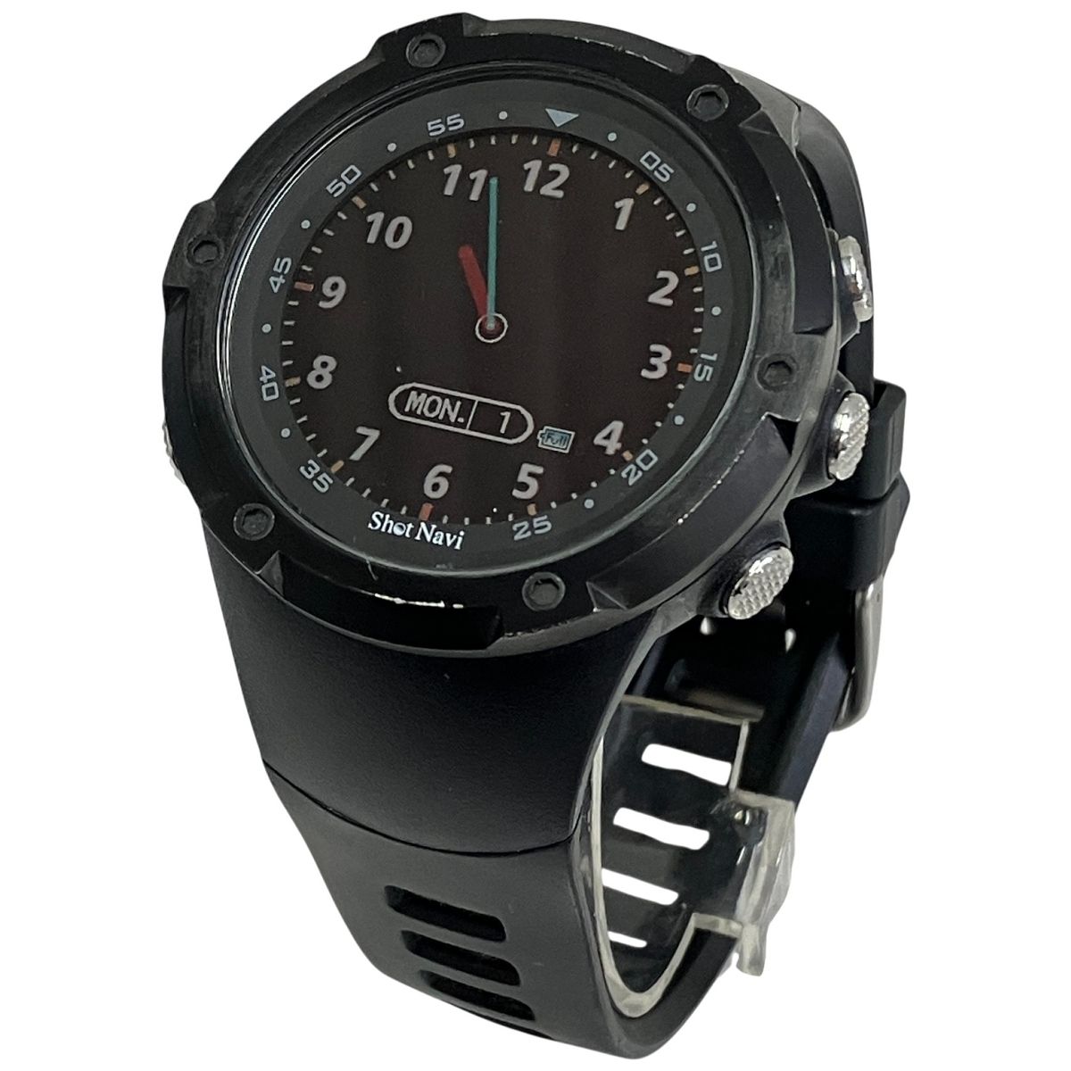 ShotNavi W 1 Evolve 腕時計型 GPSゴルフナビ 距離計 ショットナビ 液晶