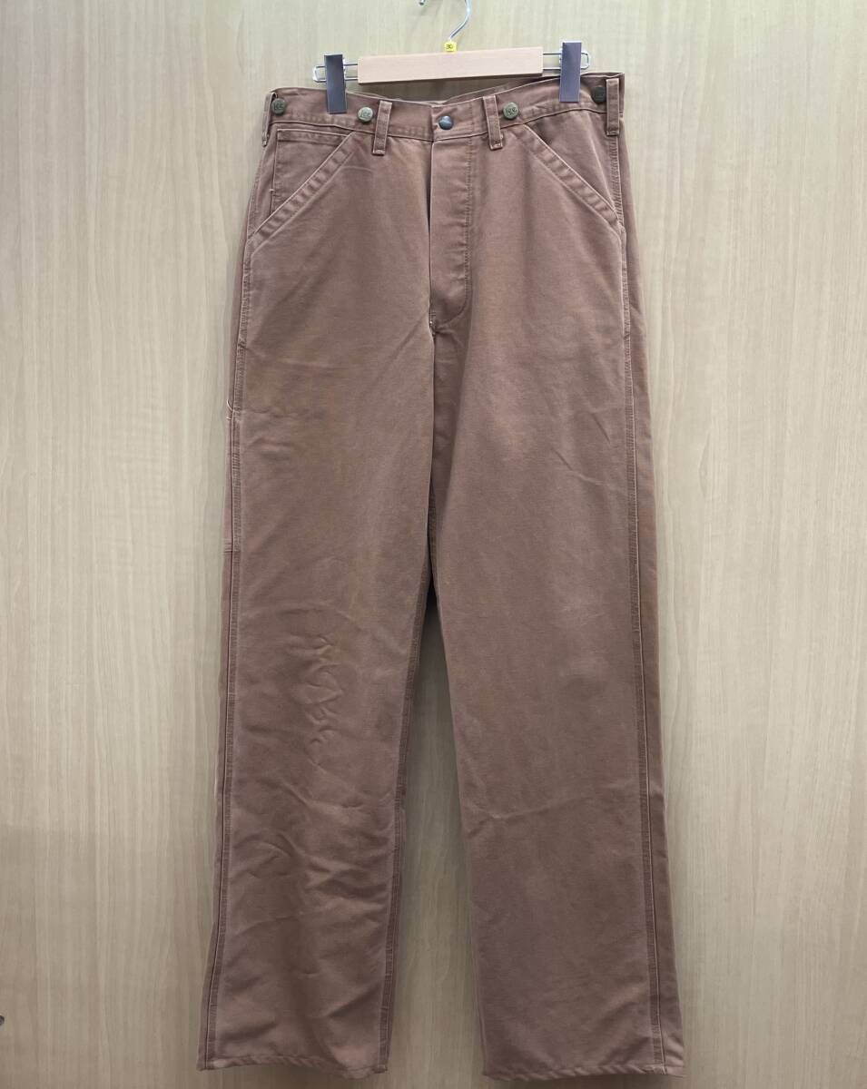 Lee BACK STRAP LOGGER JEANS バック ストラップ ロガー ジーンズ 0285-27 30×34 ブラウン