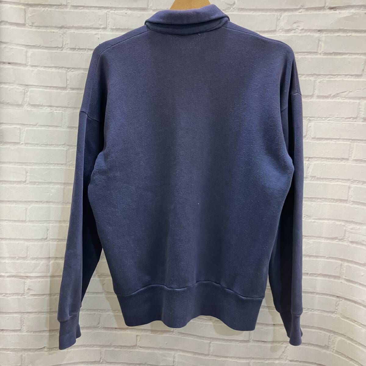 BRENT / ブレント / 50s / 60s / ハーフジップ / 片爪ジップ / ナス紺