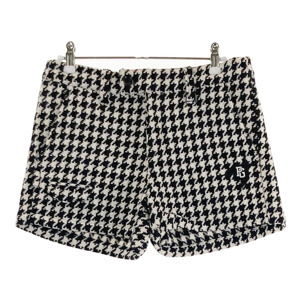サイズ：0 PEARLY GATES パーリーゲイツ ショートパンツ ウール 千鳥柄