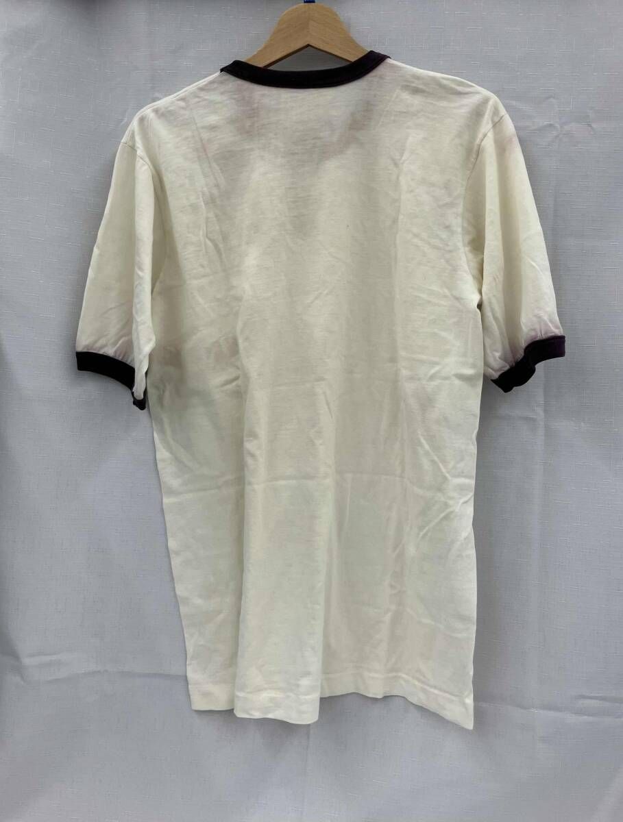 AIR TOWNE MILLS エアータウンミルズ/半袖Tシャツ/イエロー/50s 