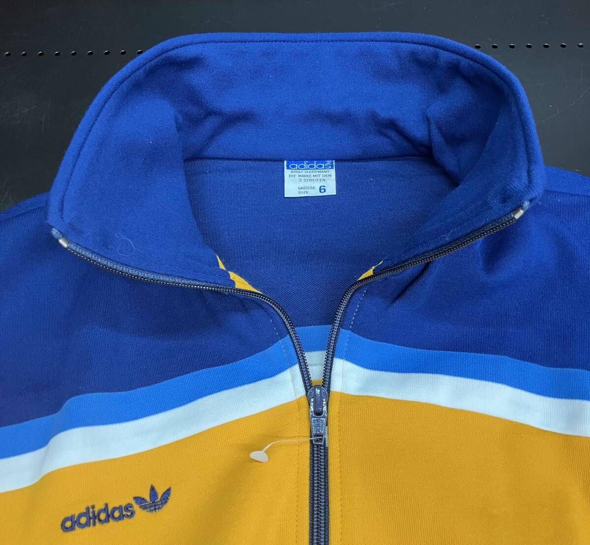 デッドストック】adidas アディダス 70s トラックジャケット メンズ 黄