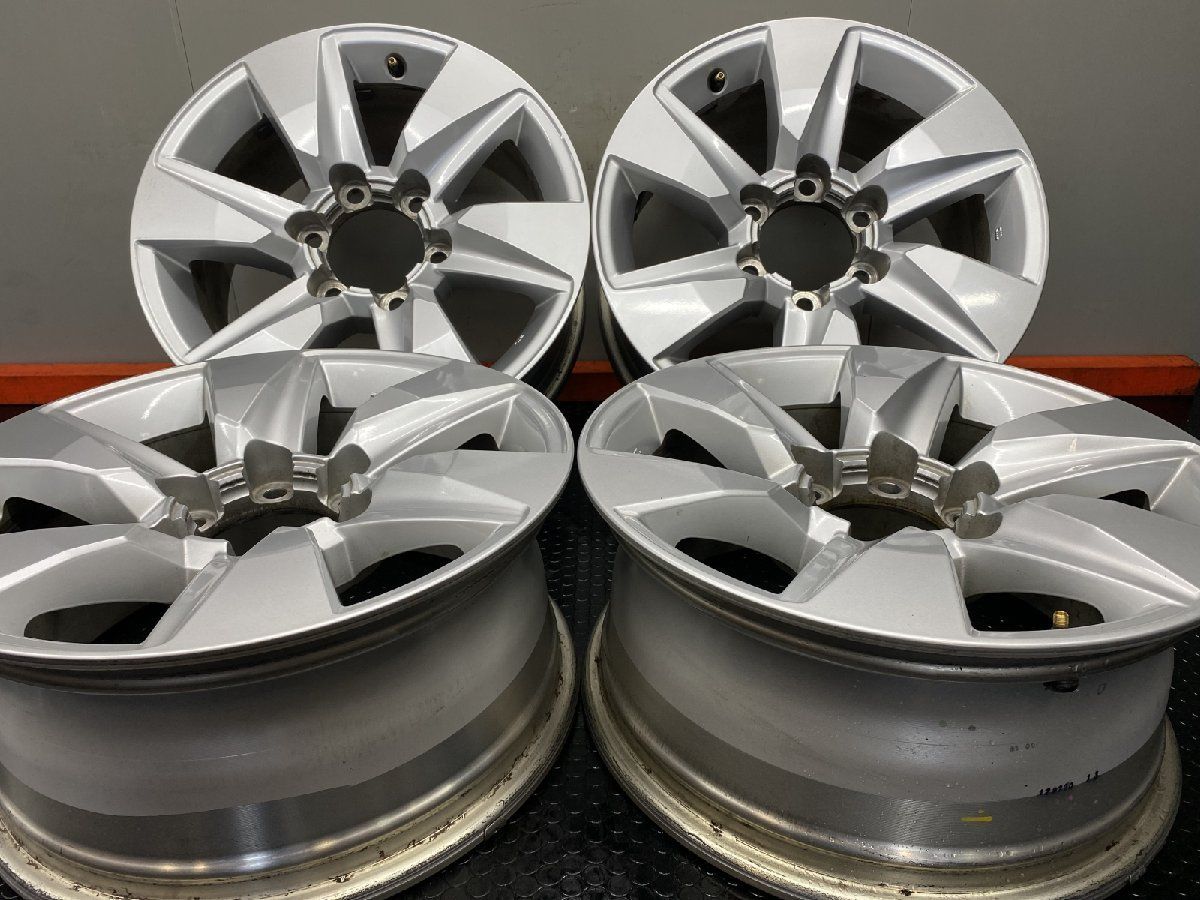 TOYOTA トヨタ 150系ランクルプラド 後期 ホイール 17インチ 4本 7 25 ハイエース流用可 SHI 026