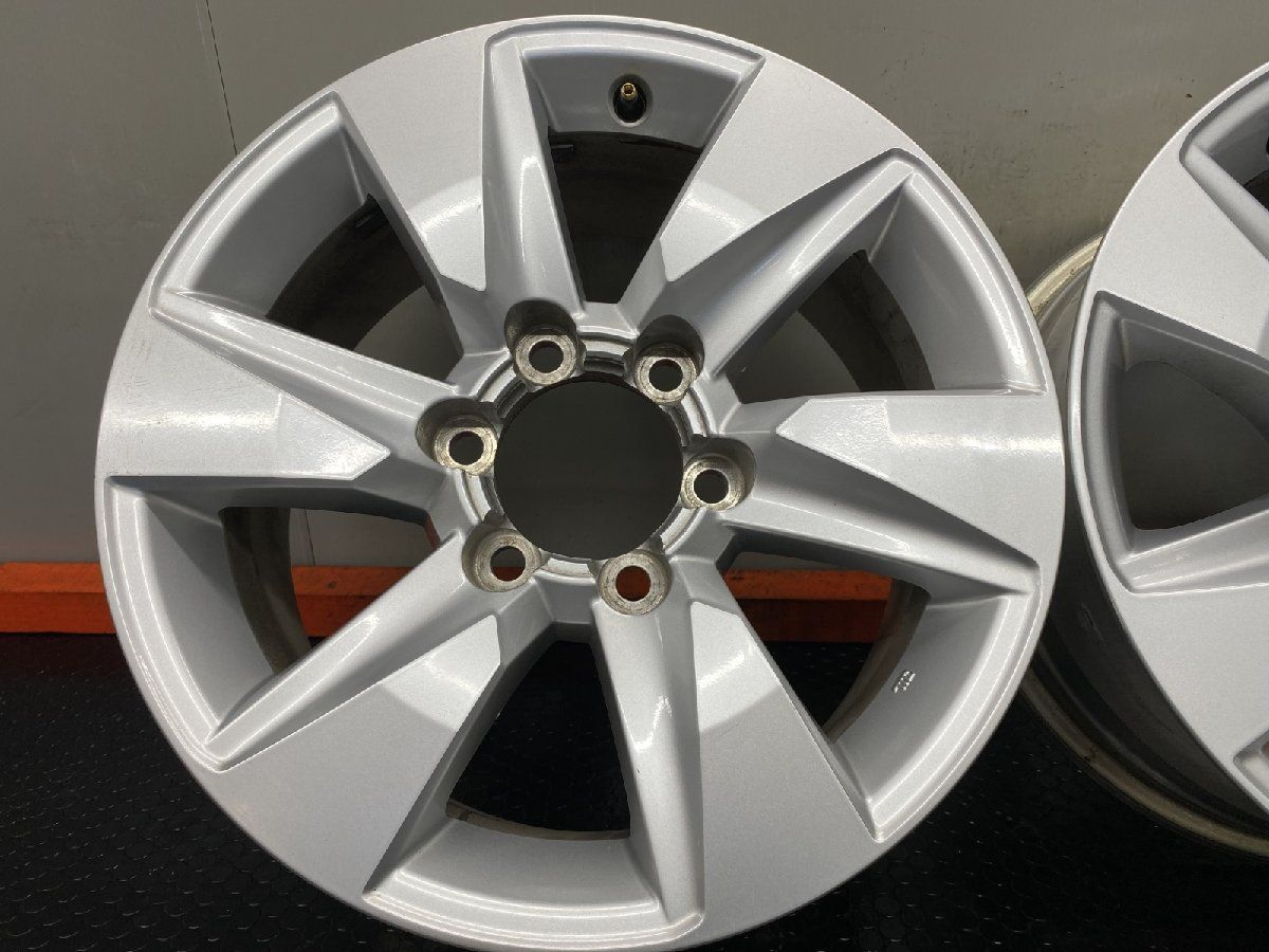 TOYOTA トヨタ 150系ランクルプラド 後期 ホイール 17インチ 4本 7 25 ハイエース流用可 SHI 026