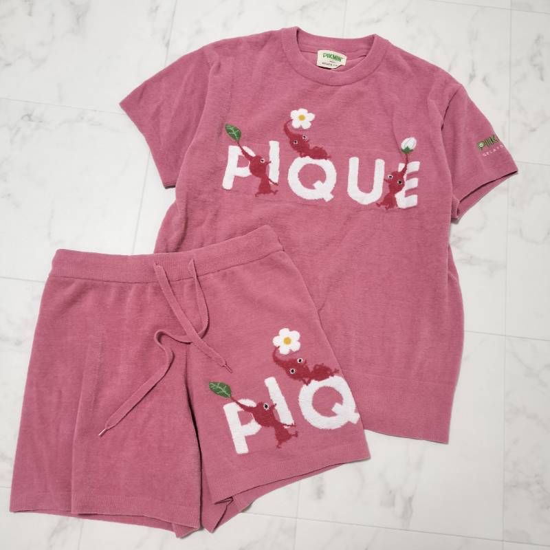 GELATO PIQUE＊赤ピクミン＊ルームウェア＊セットアップ gelato pique ジェラートピケ ルームウェア 赤ピクミン コラボ