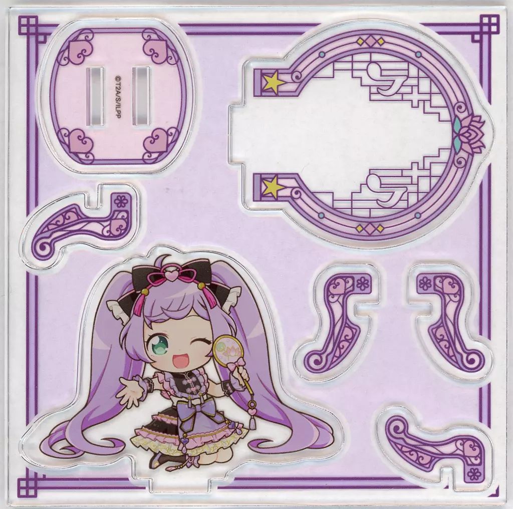 中古】アクリルスタンド・アクリルパネル 真中らぁら アクリルジオラマ