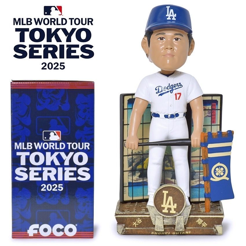 限定525個】大谷翔平 ボブルヘッド 2025 FOCO 東京シリーズ TOKYO