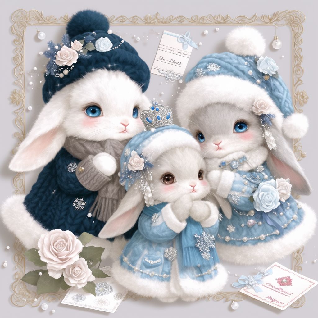 パネル生地 再販 うさぎ8柄 E - メルカリ