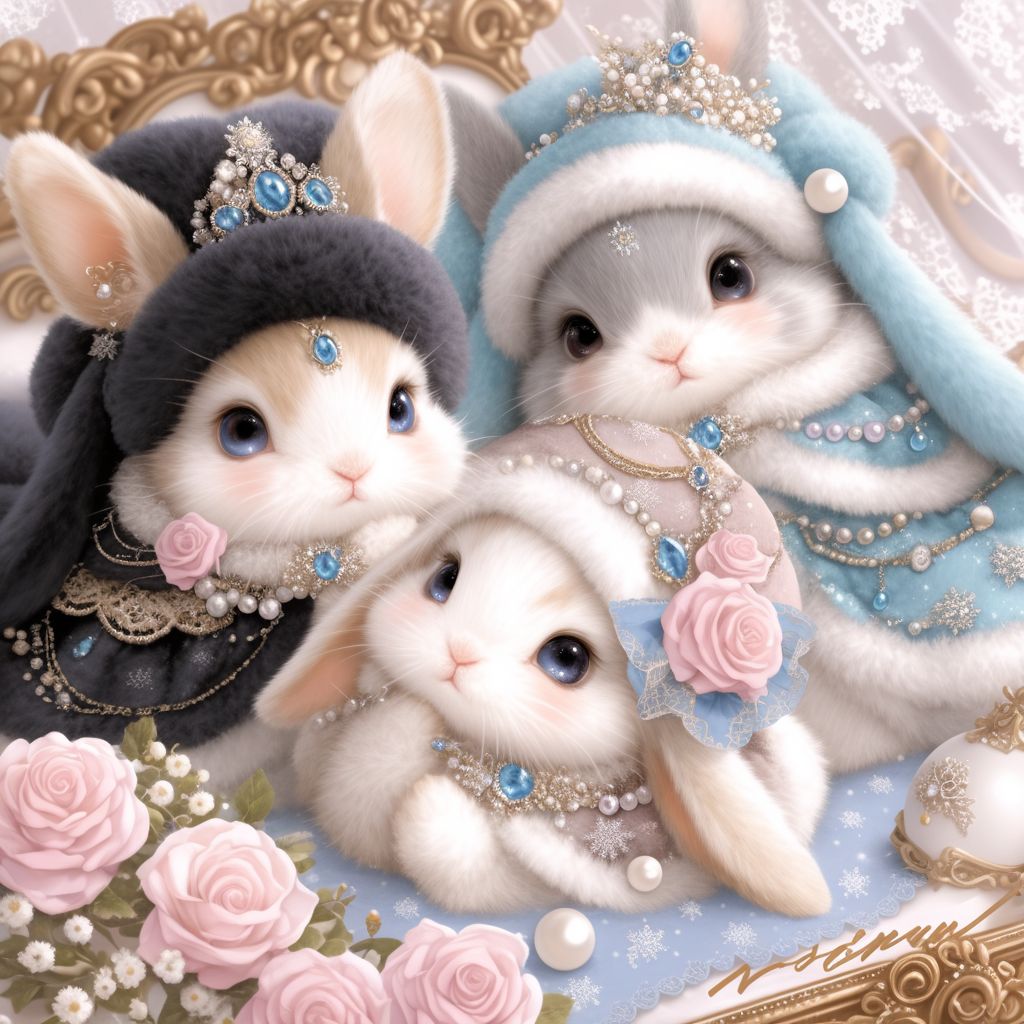 パネル生地 再販 うさぎ8柄 E - メルカリ