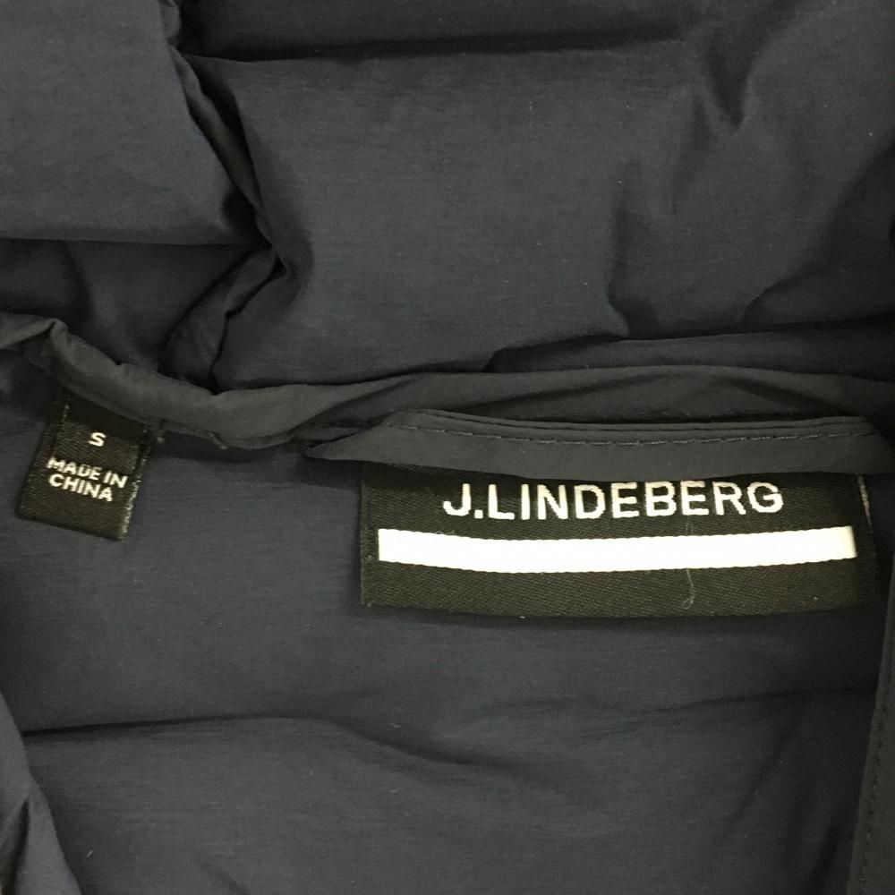 美品】ジェイリンドバーグ ダウンジャケット ネイビー フード付 ダウン